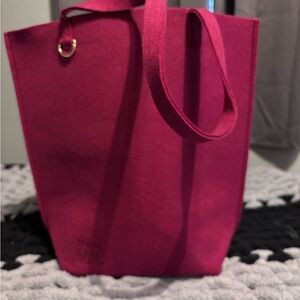 Bath & body Works burgundy Tote Bag